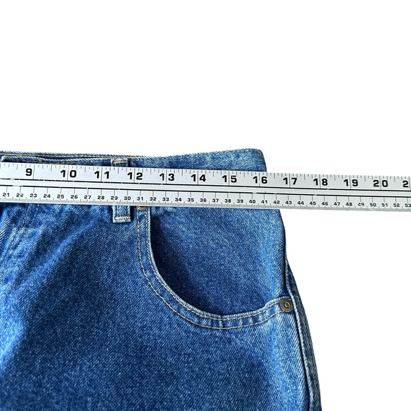 Schaefer Outfitter Ranch Hand Dungaree Jeans Men’s 34x30 Blue Denim Straight USA - Picture 9 of 12